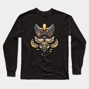 The cyber cat gaming Long Sleeve T-Shirt